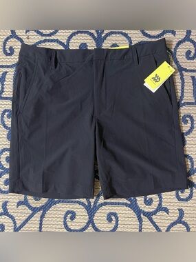 all in motion Black Athletic Shorts with Neon Yellow Tag